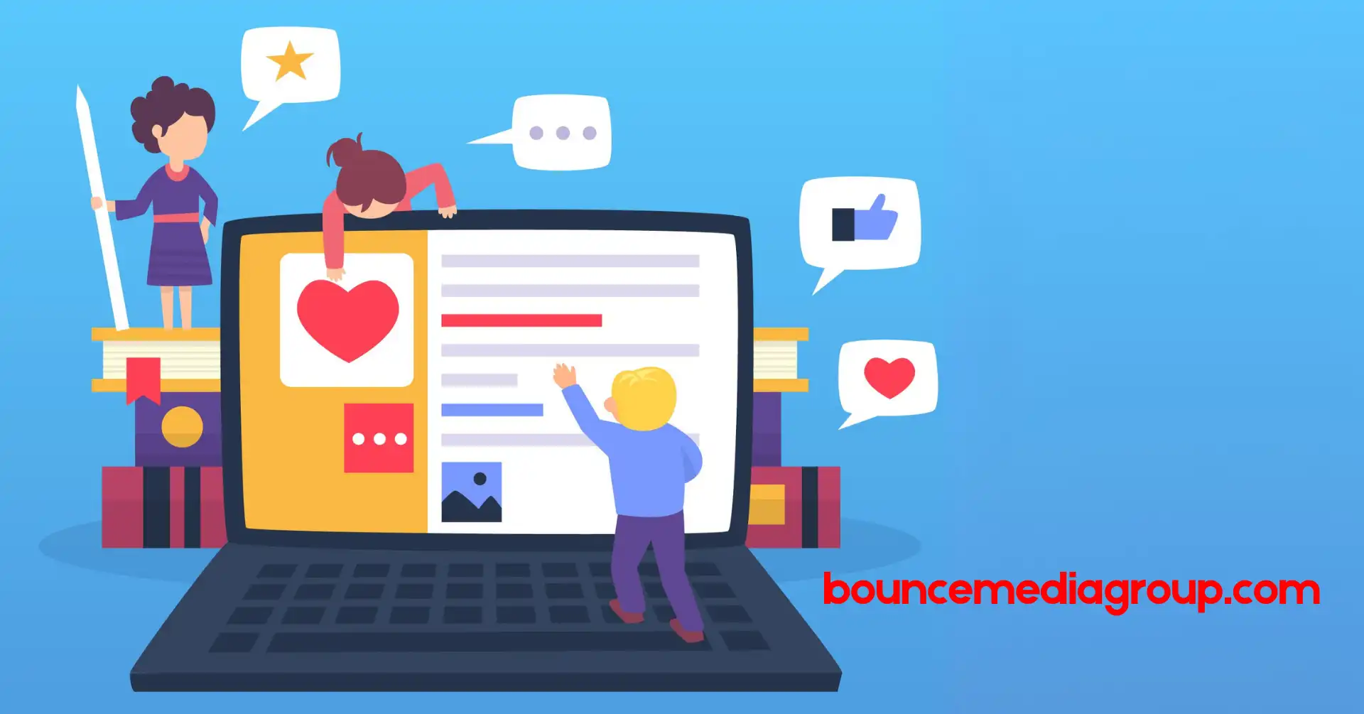 BounceMediaGroup.com Social Stats