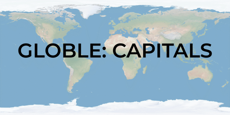 Globle Capitals Answer