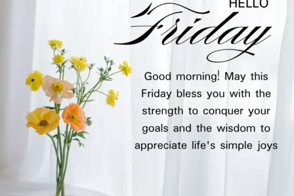 Spiritual Positive Friday Blessings