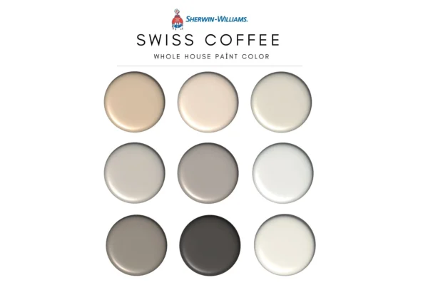 Swiss Coffee Sherwin Williams