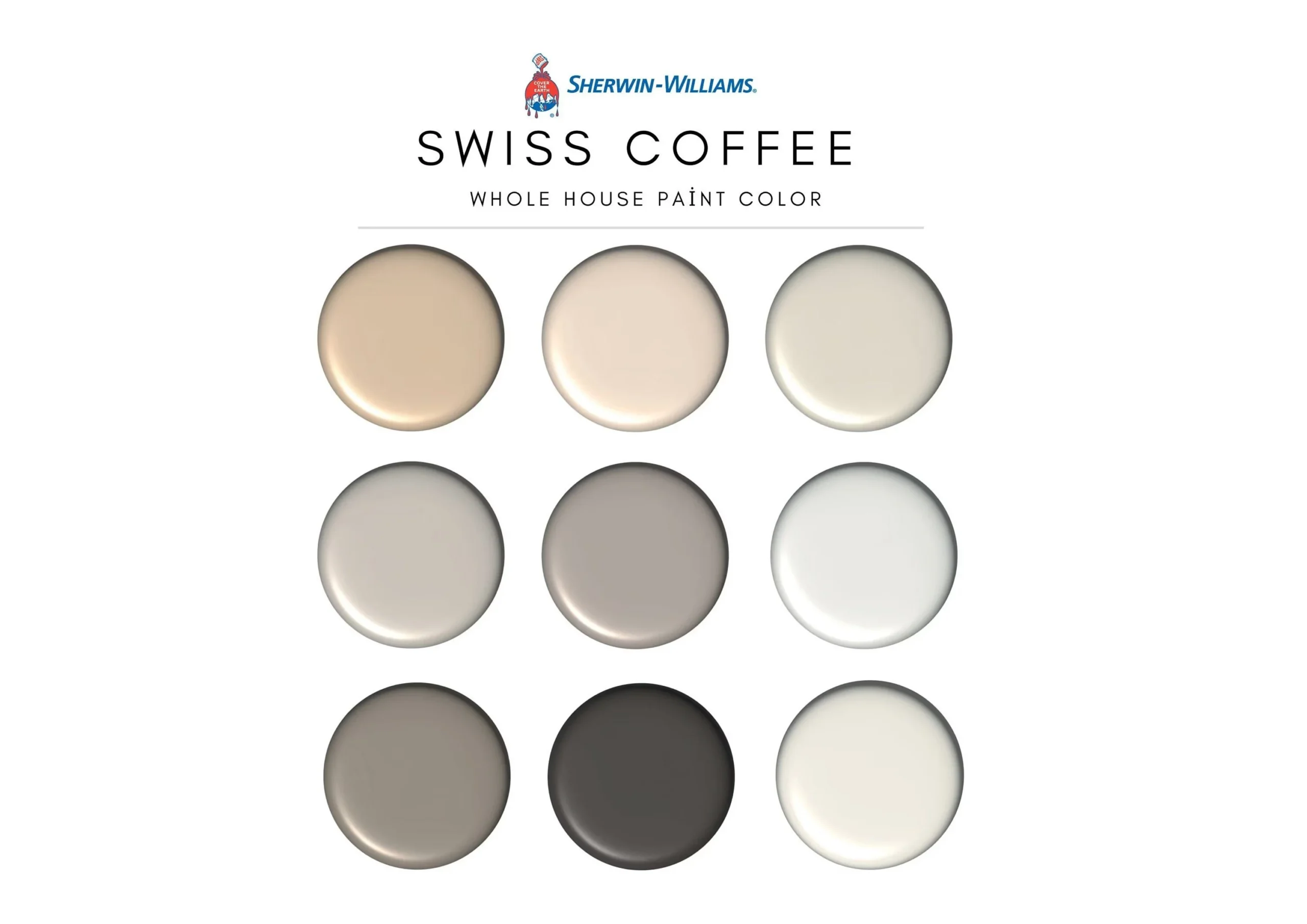 Swiss Coffee Sherwin Williams