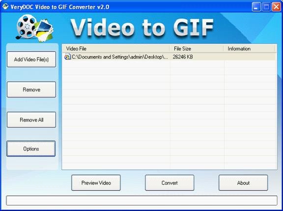 Video to GIF Converter