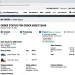 BestShoeSeverShop Order Status
